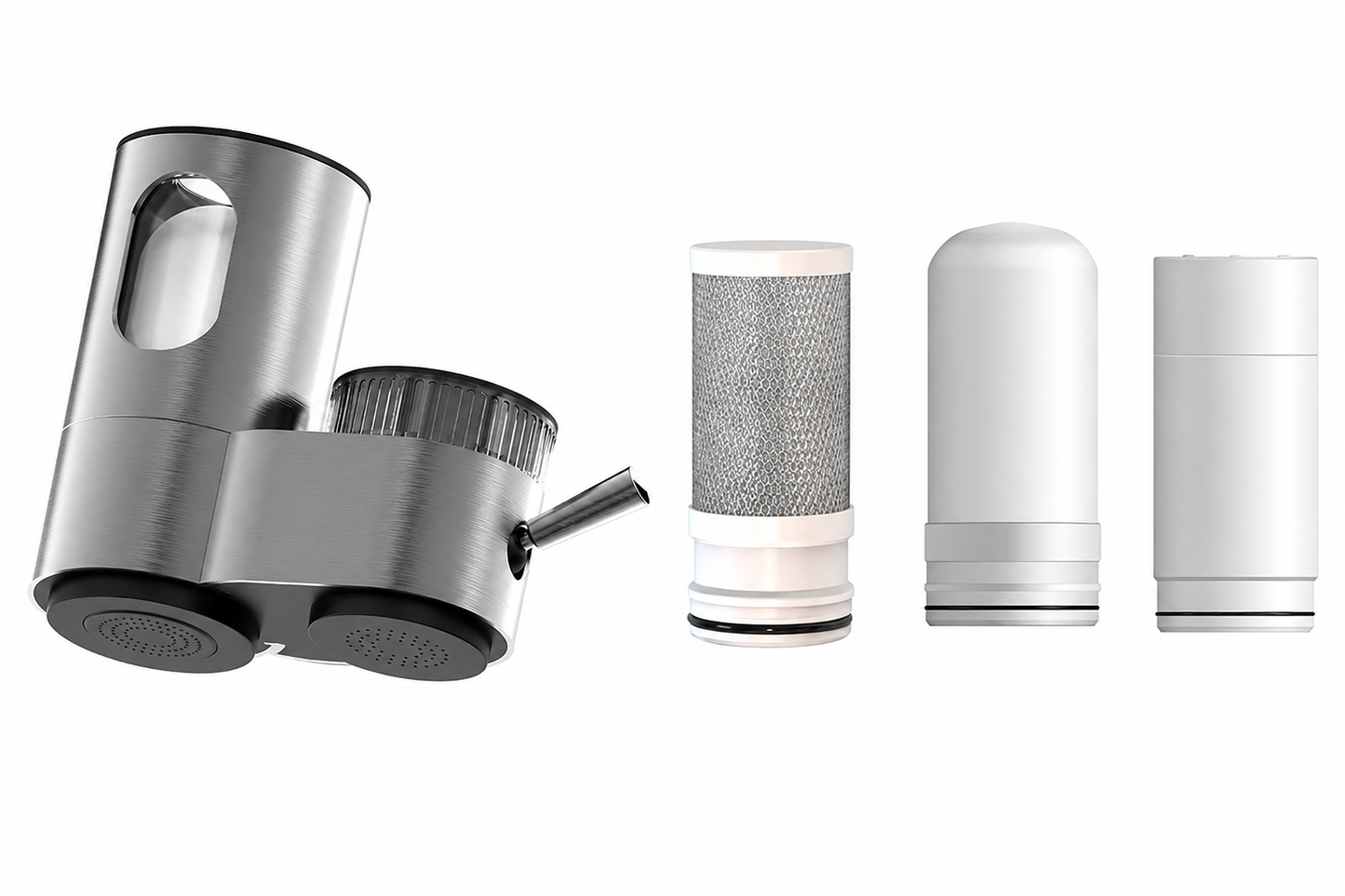 Filtru de Apă pentru Robinet din Inox 304 – Purificator Portabil cu 7 Stadii de Filtrare & Auto-Curățare