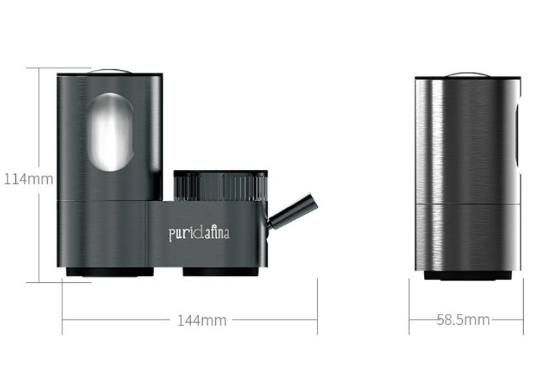 Filtru de Apă pentru Robinet din Inox 304 – Purificator Portabil cu 7 Stadii de Filtrare & Auto-Curățare