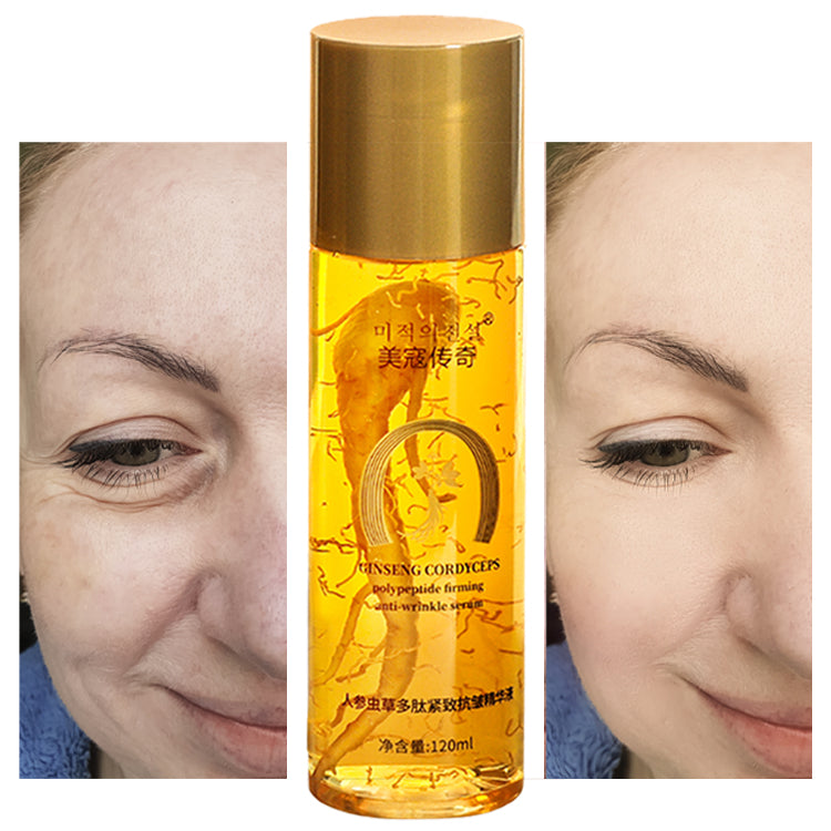 Ser Antirid cu Ginseng & Cordyceps — Formulă Asiatică Premium, Fermitate, Hidratare și Efect Anti-Îmbătrânire