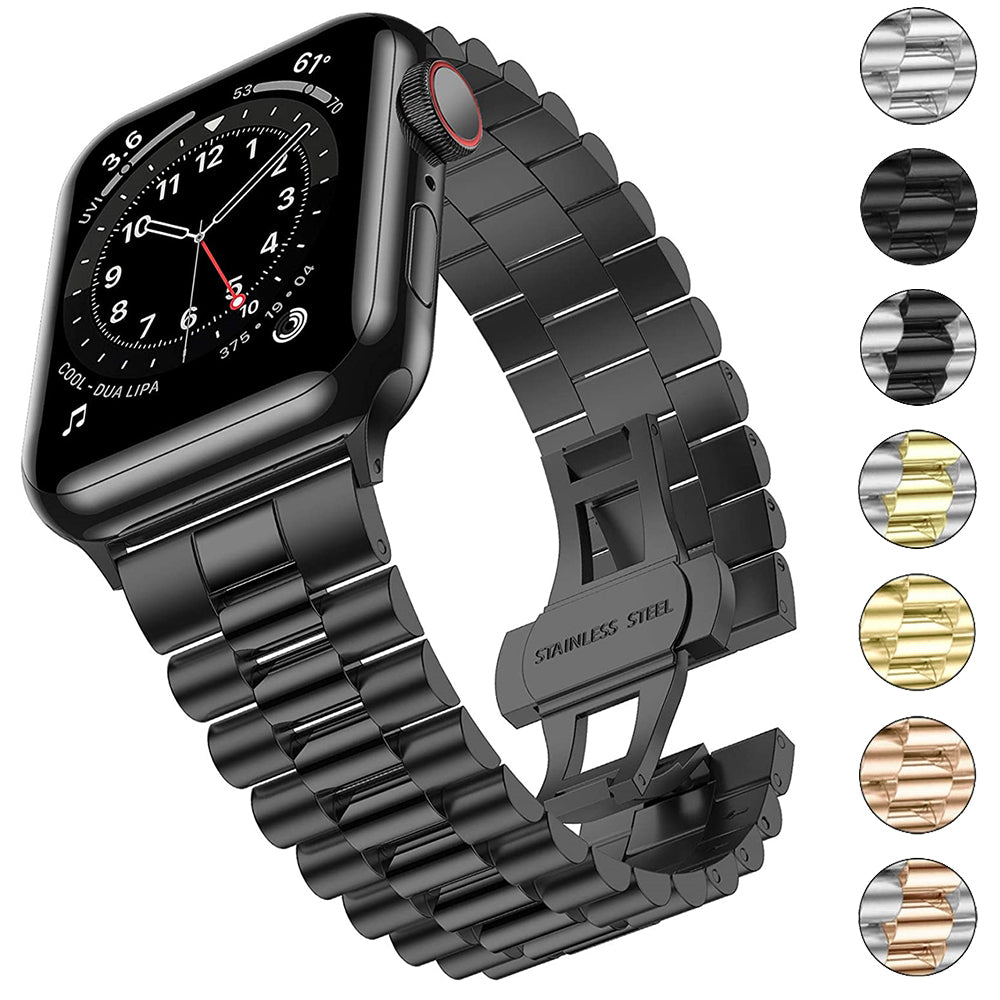 Curea Apple Watch din Oțel Inoxidabil — Luxury Edition
