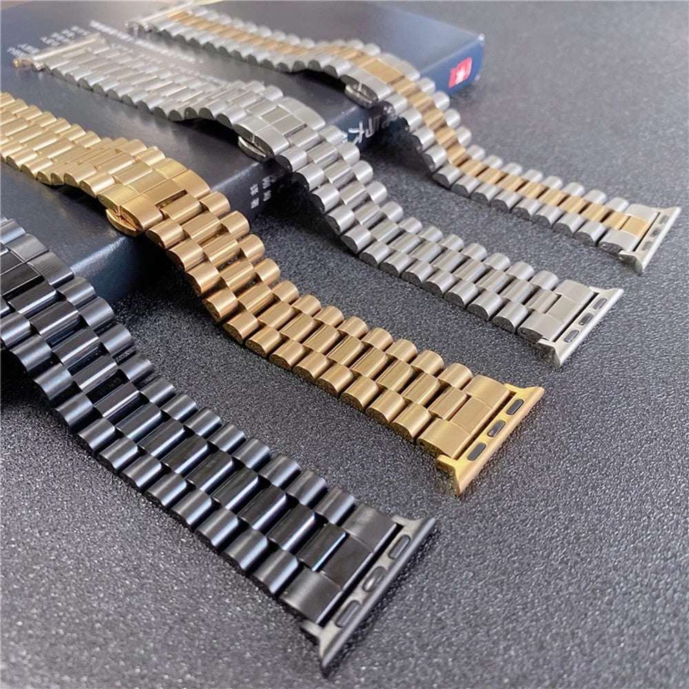 Curea Apple Watch din Oțel Inoxidabil — Luxury Edition